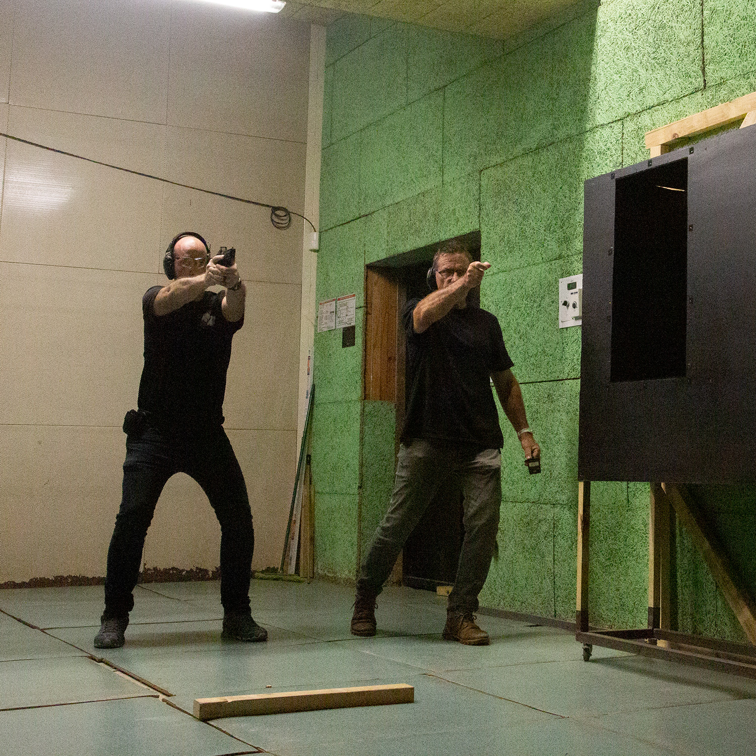 A shield tactical instructor demonstrating during a lesson