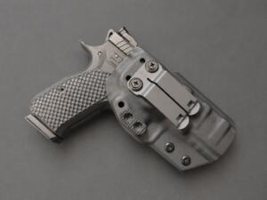 The Stealth Kydex AIWB Holster with a CZ Shadow 2 Compact